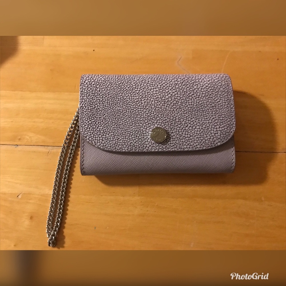 Michael Kors Lilac Purple Leather Wallet Set